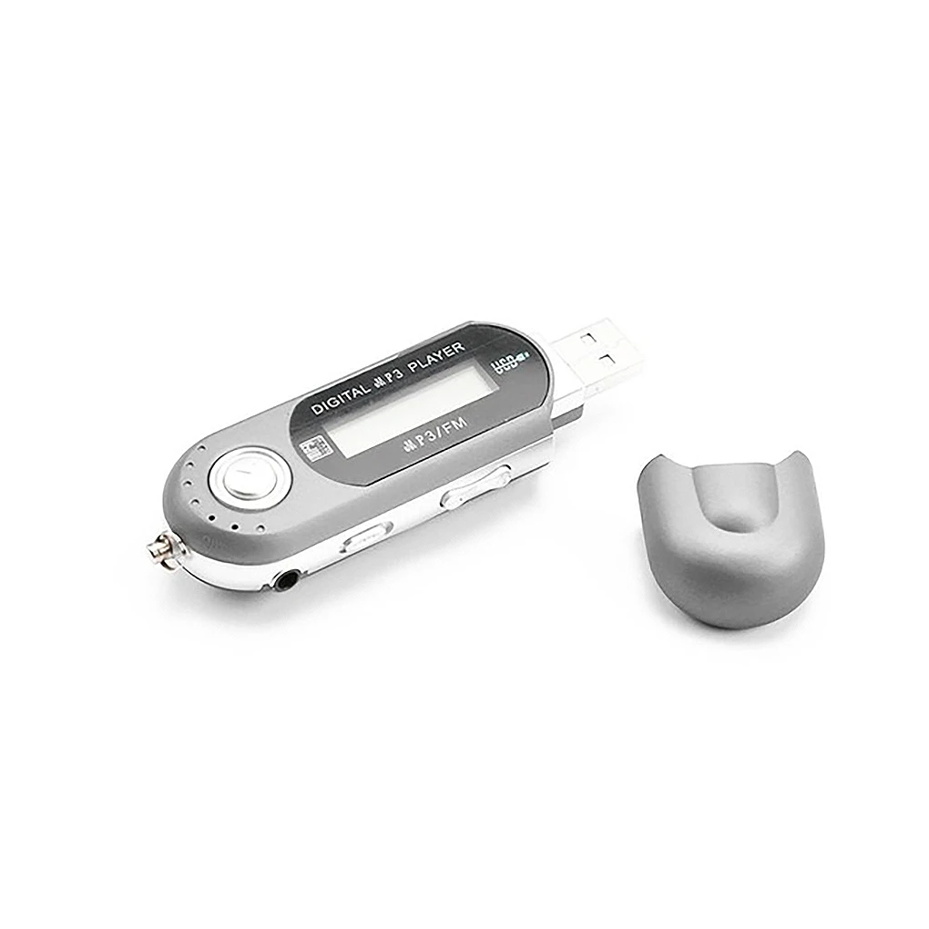 Портативный мини USB флэш ЖК цифровой MP3 плеер Поддержка флэш 32 Гб TF слот для карты музыкальный плеер FM радио