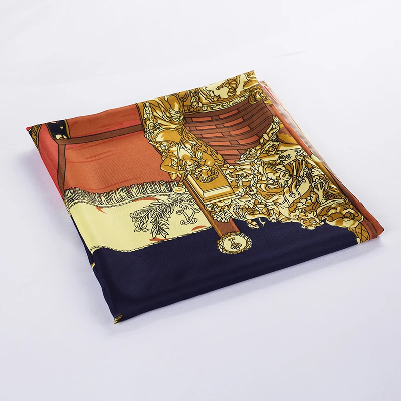 Новинка 2016 модный квадратный шелковый шарф из саржи 100% шарфы женские