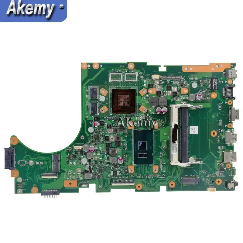Akemy X756UB MAIN_BD./I7 6500U материнская плата для For Asus X756U X756UXM K756U ноутбука тест ОК