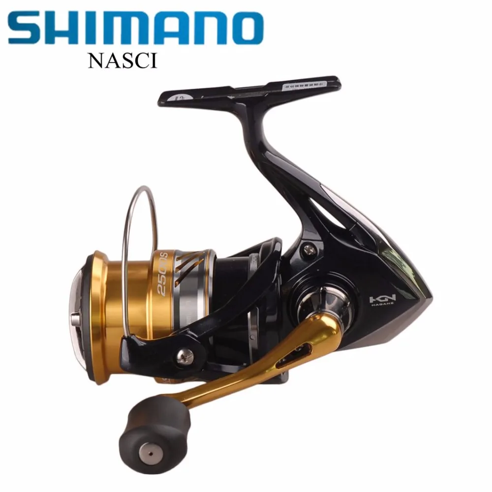 Shimano NASCI 4 + 1BB/6 2: 1 глубокая леска спиннинговая Рыболовная катушка Hagane gear X Ships для