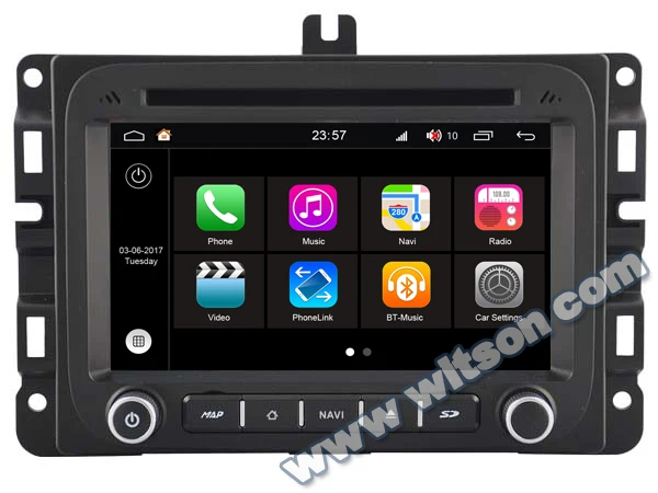 Автомобильный мультимедийный DVD-плеер Oreo OS 7 дюймов Android 8 0 GPS радио для Jeep Renegade 2014