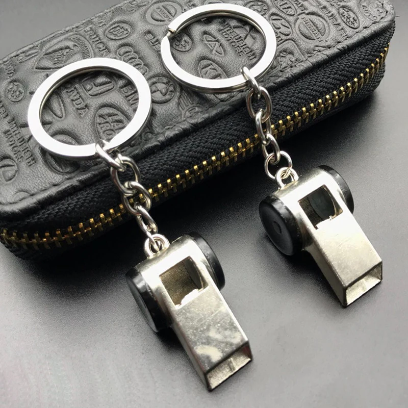 Car-styling 1X Car Keychain Accesories Outdoor survival whistle For Chevrolet captiva cruze Peugeot 206 508 208 Mazda 3 6 cx-5 | Автомобили