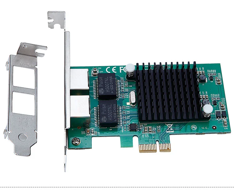 DIEWU Intel I210 PCIe Gigabit Одиночная SFP волоконная сетевая lan Карта
