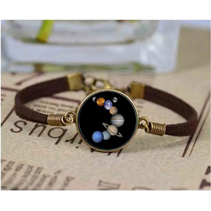 Винтажный браслет ручной работы с солнечной системой|bracelet fashion|fashion braceletplanet bracelet |
