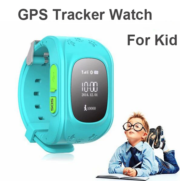 HQ Anti Потерянный GPS Tracker Часы Для Детей SOS Аварийного GSM Смартфон Приложение для iOS и