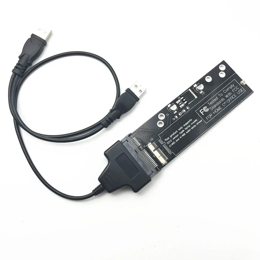 Для A1466 A1465 A1425 2012 года MACBOOK AIR ssd SATA адаптер с кабель USB 2 0|ssd drive|ssd pcissd for eee pc 901 |