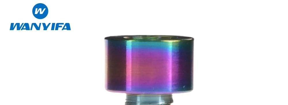 Rainbow Титановый "Wanyifa" Ti болты M6 x 10, 15, 16, 18, 20, 25 30 35, 40 45 50 55 60 65 мм болт для велосипедная рулевая колонка стоп-сигнал - Цвет: Rainbow