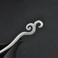 bastiee 925 sterling silver jewelry spoondrift hair stick women hairpin chinese handmade ethnic vintage hair pins free shipping