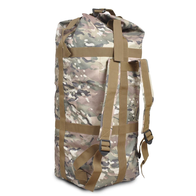 Free Shipping 80L Large Capacity 600D Nylon Camouflage Men Traveling Waterproof Backpack Military Duffle Backpacks A1 | Багаж и сумки