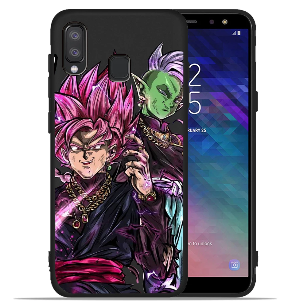 Dragon Ball Супер Saiyan Goku Vegeta Dragon чехол для телефона для samsung Galaxy A50 A20 A30 A40 A10 A70 M10 M20 Etui задняя крышка - Цвет: 18