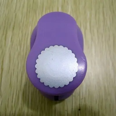 2,3-2,5 см большой 1 ''угловой Дырокол Diy ремесло дырокол для альбомов резак бумаги Дырокол Cortador Papel Скрапбукинг Дырокол - Цвет: sunlight