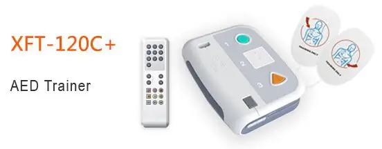 20 языков AED тренажер XFT-120C+ первая помощь учебное устройство Внешний Дефибриллятор обучающая машина 10 тренировочных режимов DHL