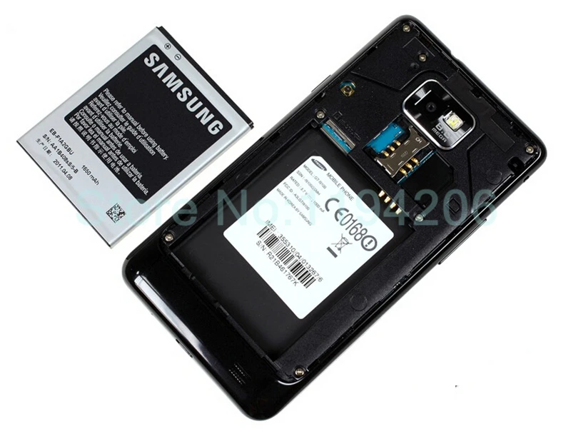 Оригинальный разблокированный Samsung Galaxy S2 I9100 Двухъядерный 4 3 дюйма 1 ГБ ОЗУ 16 Гб