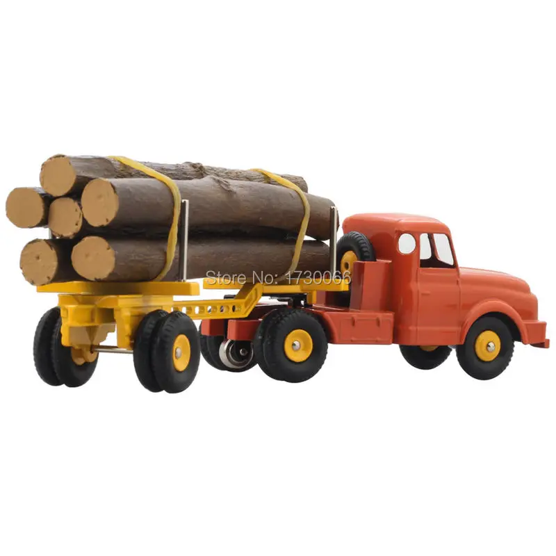 DINKY TOYS 36A миниатюрный 1:43 ATLAS TRACTEUR WILLEME AVEC SEMI REMORQUE FARDIER сплав литье под давлением