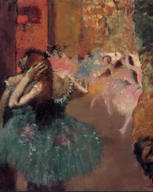 Высокое качество картина маслом холст репродукции балетная сцена (1893) от Edgar Degas