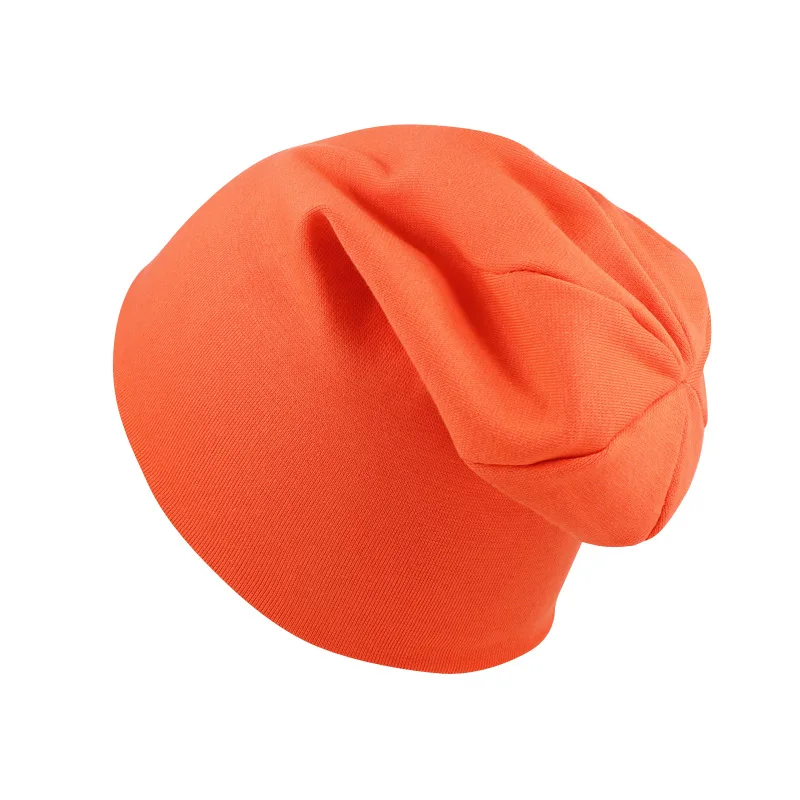 orange Новые весенние хлопковые детские шапки, уличная Танцевальная Хип-хоп шапка, вязаная крючком шапка для мальчиков и девочек, шарф, осенне-зимняя детская шапка, шапочка для малышей - Цвет: orange