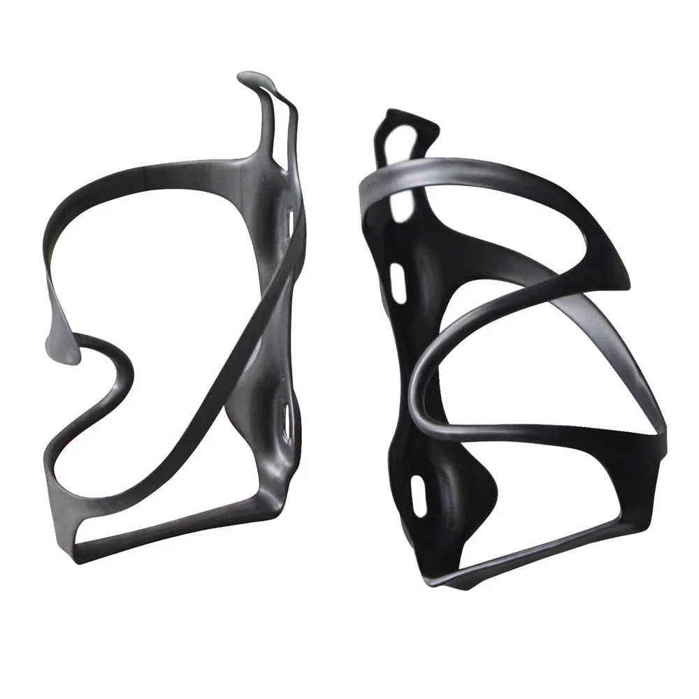 Bicycle Cycling Carbon Fibre Bike lock tightly Mountain Road black Color Water Bottle Holder Cages 2pcs a lot 20g only per pcs