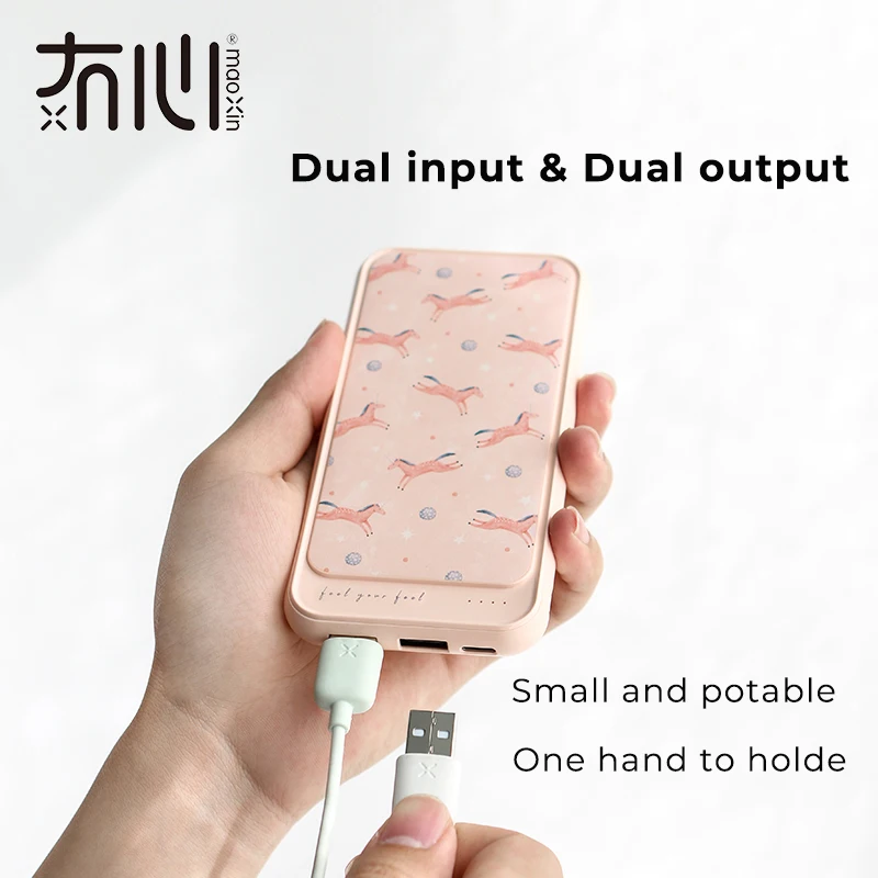 Maoxin pd power bank Быстрая зарядка qc3.0 type c микро Двойной вход и двойной выход супер