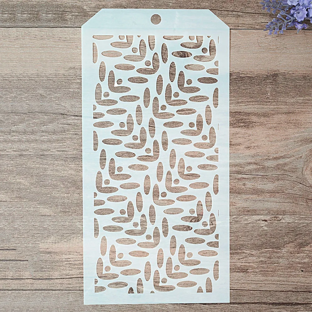 ST1224165 12*24 см DIY ремесло Многослойные трафареты для стен Живопись штампованная для скрапбукинга штампы альбом декоративное тиснение бумажные карты - Цвет: ST1224165