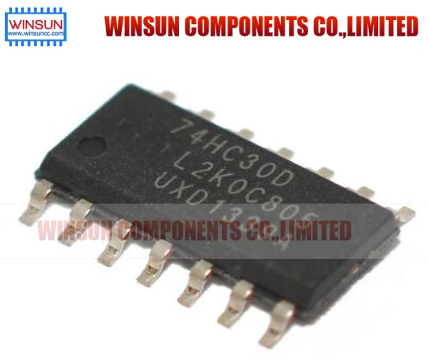 100 шт./лот 74HC30D SOP 74HC30 Quad 2 вход NAND gate Новый оригинал|Соединители| |