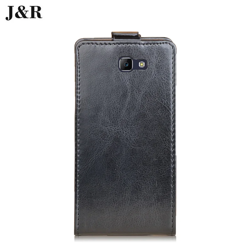 J & R откидная крышка для samsung Galaxy On7 2016 J7 Prime (5 5 дюйма) из искусственной кожи чехол