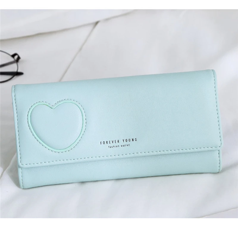 Модный Дамский кошелек тройного сложения сменный клатч новый женский длинный с