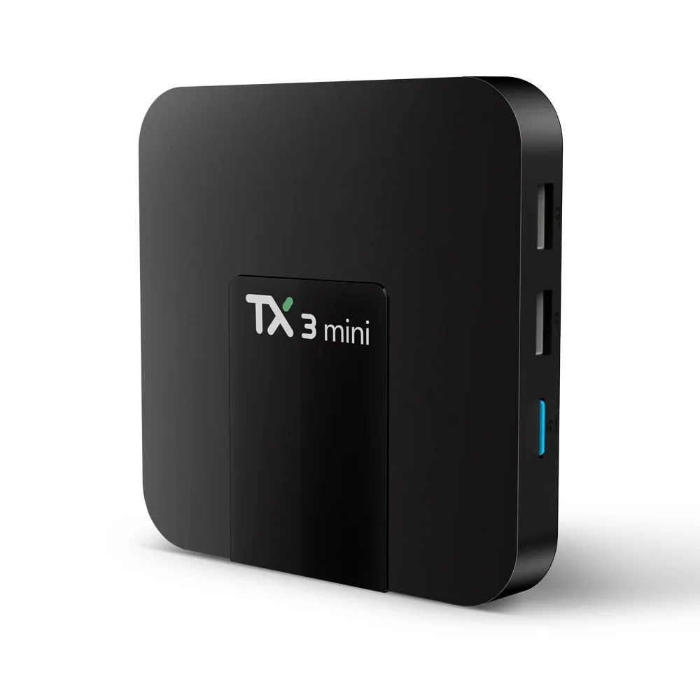 ТВ приставка TTVBOX TX3 Mini Android 7 1 ОС ГБ/8 ГБ 2 ГБ/16 четырехъядерный процессор Amlogic S905W