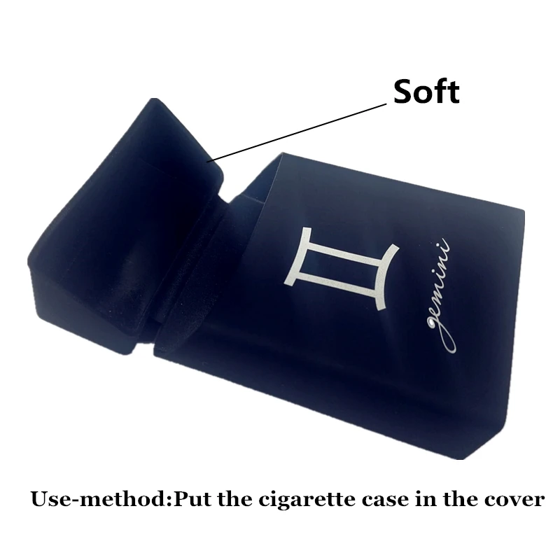 Aries Taurus Gemini Cancer Leo Cigarette Box Libra Scorpio Sagittarius Aquarius Pisces Gifts Soft Rubber Case Cover | Дом и сад