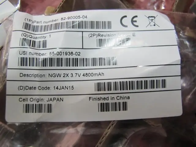 Новый оригинальный аккумулятор Motorola WT4090 WT41N0 82-90005-04 4800 мАч | Инструменты