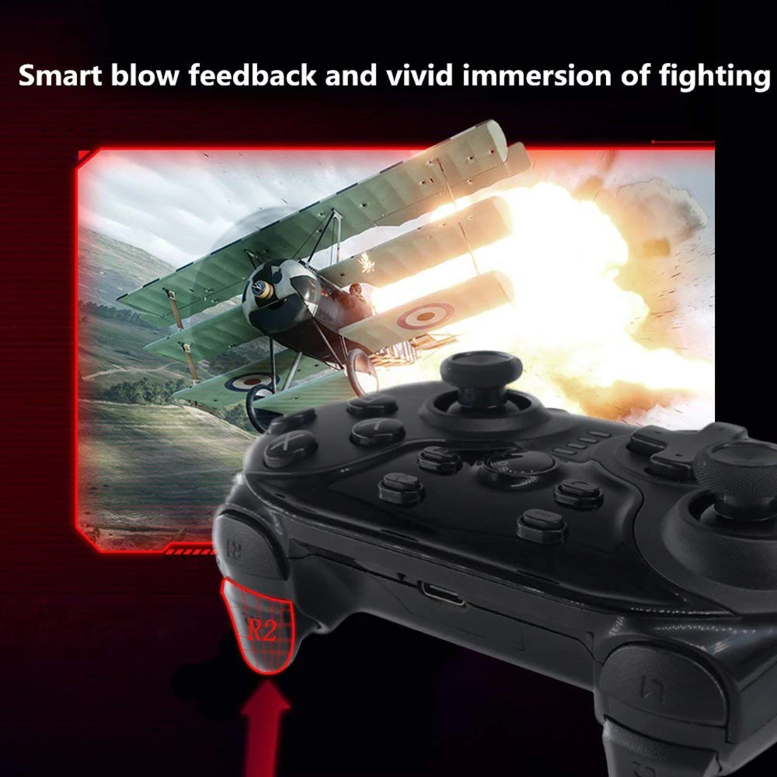 JYS беспроводной игровой контроллер для nintendo Switch Поддержка версии 5.1.0 Bluetooth Pro