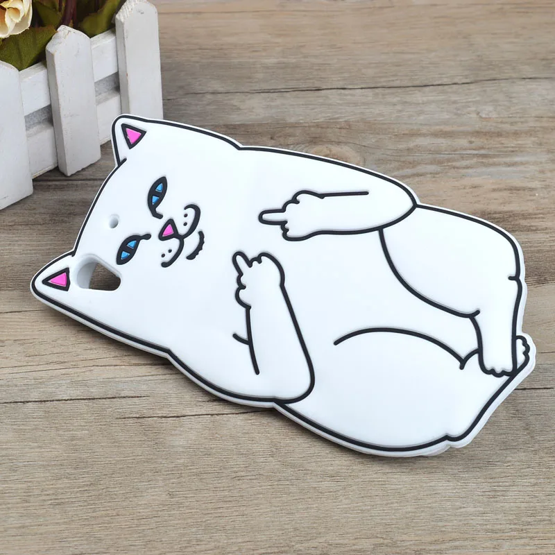 Карманные Cat Мультфильм Картина Силиконовые Case Для Huawei Honor 5A 5.5 дюймов/Huawei Y6 II 2