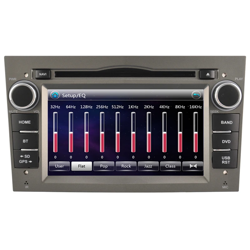 Черный Автомобильный DVD Плеер головное устройство navi autoradio для Vauxhall Opel Astra H G J Vectra