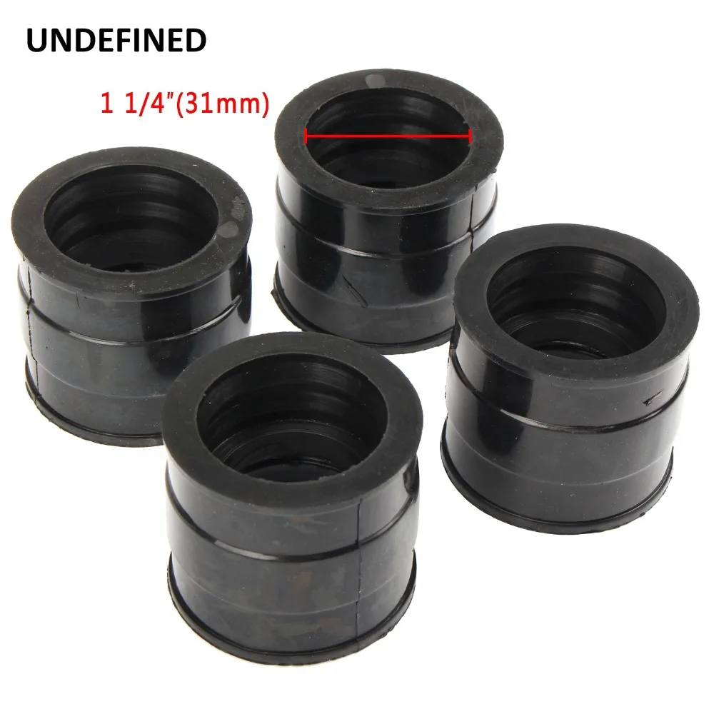 UNDEFINED for Honda CB500K CB550F CB550K Motorcycle 4 PCS New Intake Manifold Joint Carb Carburetor Interface Boot Glue DDD79 | Автомобили