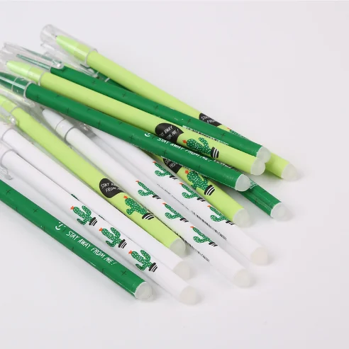 12 шт./компл. офисные стираемая гелевая ручка моющиеся 0 38 мм синие Черные чернила