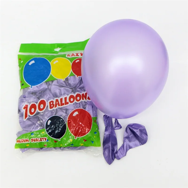 light purple 30 шт. воздушные шары на день рождения 12 дюймов 2,8 г латексные гелиевые воздушные шары утолщение жемчужные вечерние шары, вечерние шары, детская игрушка шарики для свадьбы - Цвет: light purple