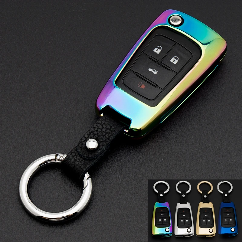 Брелок для ключей из цинкового сплава держатель чехол Chevrolet Cruze Aveo TRAX Защитные