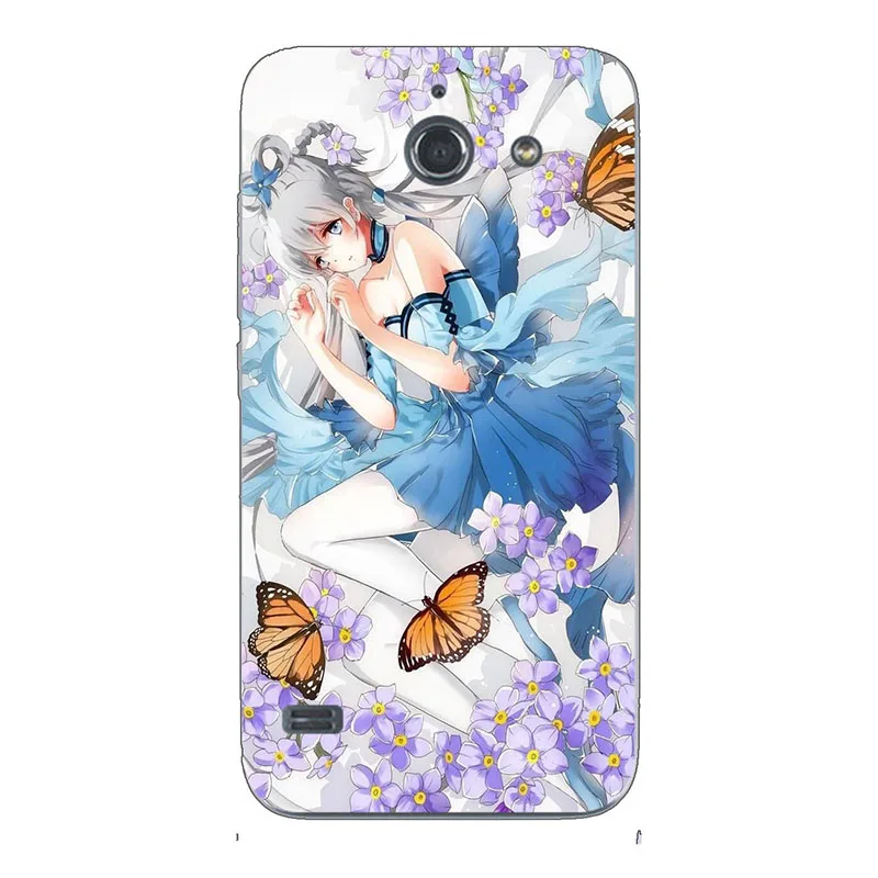 ZX47 Чехол для телефона, чехол для huawei Ascend Y550 Y 550 L01, Y550-L01 корпус телефона с рисунком, окрашенный Мягкий ТПУ силиконовый чехол в виде цветка - Цвет: ZX47