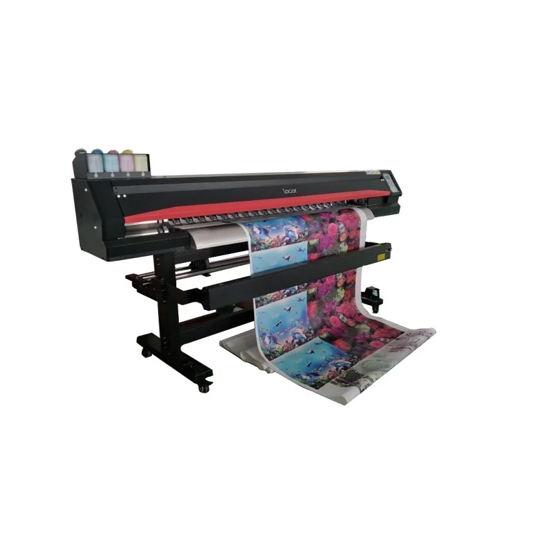 lecai/Locor deluxejet 18s Wide Eco-solvent  Printer Outdoor Photo Inkjet Printing Machine For Sticker And Banners