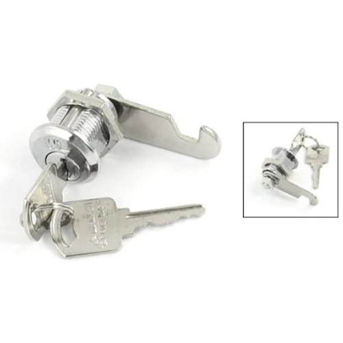 Letter Box Cabinet Locking 16mm Dia Thread Cylinder Cam Lock with Keys Used widely for desk drawer tool box electric cabinet |
