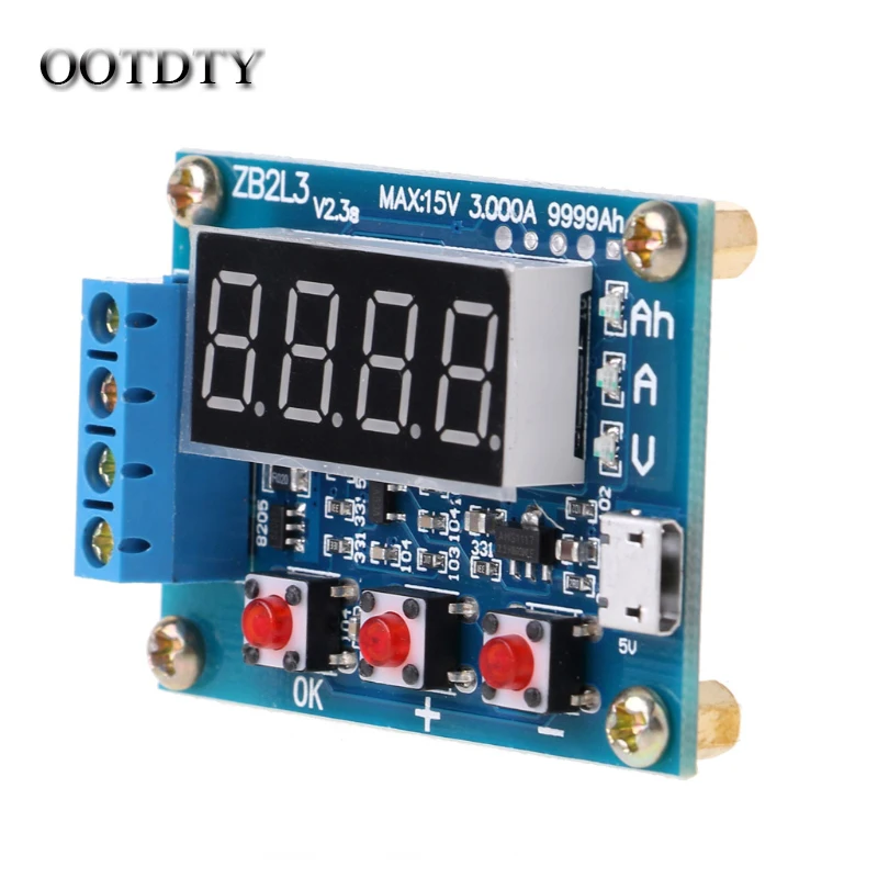 OOTDTY ZB2L3 литий-ионный свинцово-кислотный измеритель емкости аккумулятора тестер