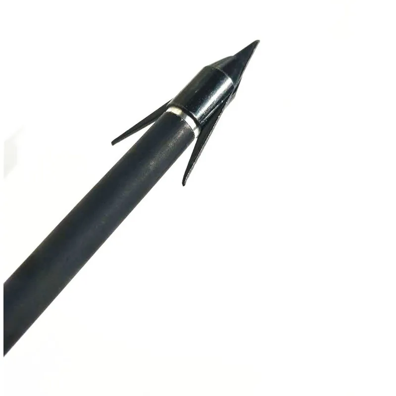 Наконечник для стрелы 2 лезвия Shoting рыба стрелка головки точек черный Bowfishing Broadheads