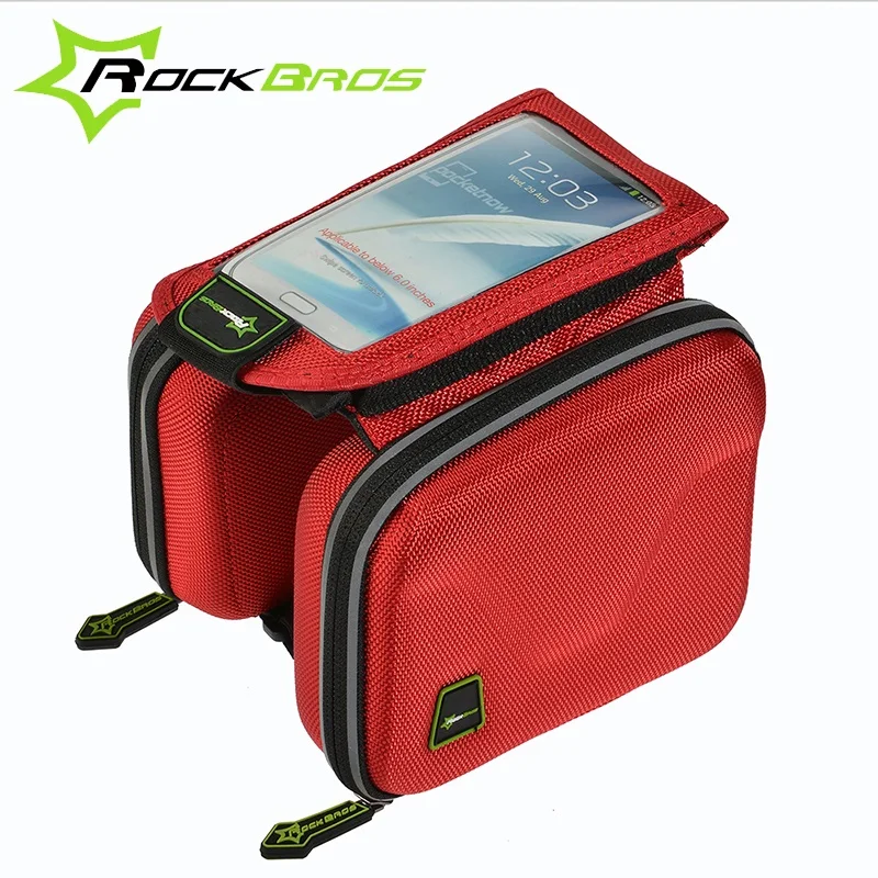 ROCKBROS Спорт на открытом воздухе MTB Дорожная велосипедная сумка для велосипеда с
