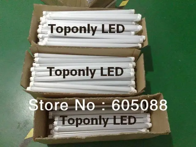 8 Вт led t8 трубка длина 600 мм светодиодный Флуоресцентный светильник вход на ac100 240v
