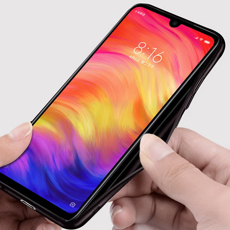 Чехол для Xiaomi Redmi Note 7 Global ударопрочный чехол накладка в деловом стиле Note7 Pro MOFi