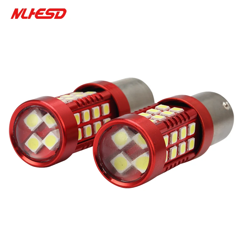 2pcs Car 1156 1157 BA15S BA15D P21W 36smd 3030 Tail Bulb Brake Lights auto Turn Signal Light Backup Reverse Lamp 12v/24v - купить по