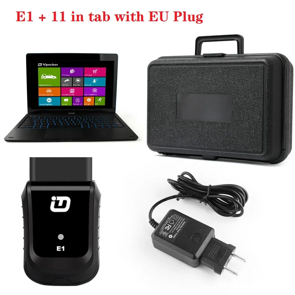 Vpecker E1 Wifi Интеллектуальный OBD2 автоматический сканер полная система ABS подушка безопасности DPF TPMS сброс сканирующий инструмент автомобильный OBD2 планшет диагностический инструмент