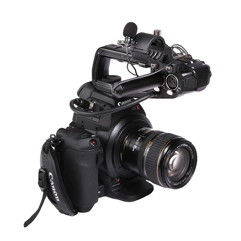 BOYA кардиоидный XLR выход конденсаторный микрофон BY-M8C для Canon Sony Panasonic видеокамеры