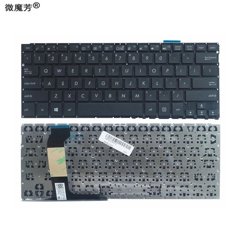 

Новая английская клавиатура для ноутбука Asus ZenBook UX360 UX360CA UX360CA-UHM1T UX360UA US, черная клавиатура