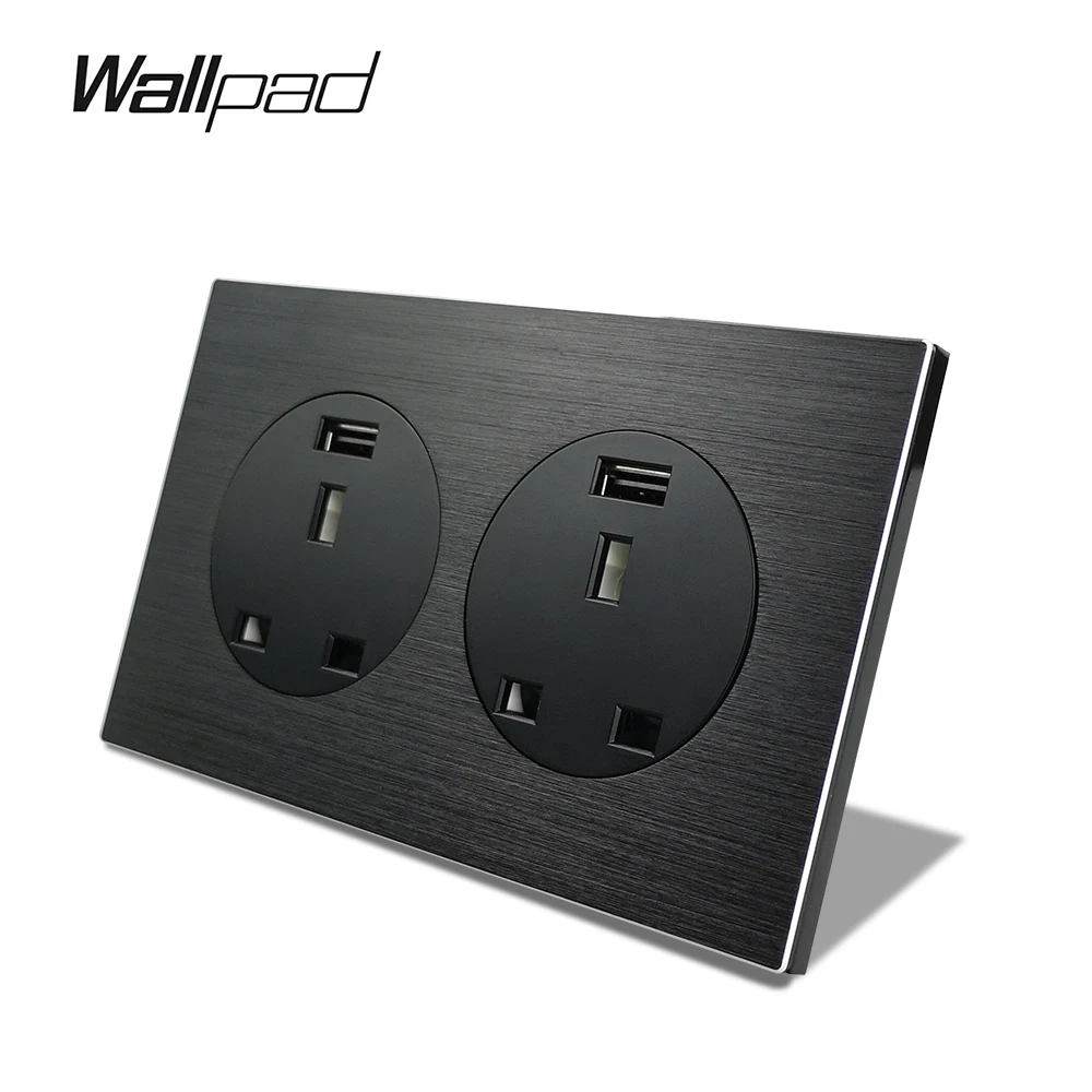 Настенный выключатель Wallpad L6 стандартная розетка британского стандарта BS с