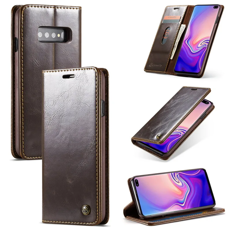 YISHANGOU чехол для samsung Galaxy S10 Plus A70 A50 A7 A9 кожаный бумажник клип Стенд откидная крышка для samsung S10E A30 A20 A40